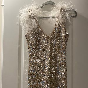 Nadine Merabi Layla Maternity Dress.